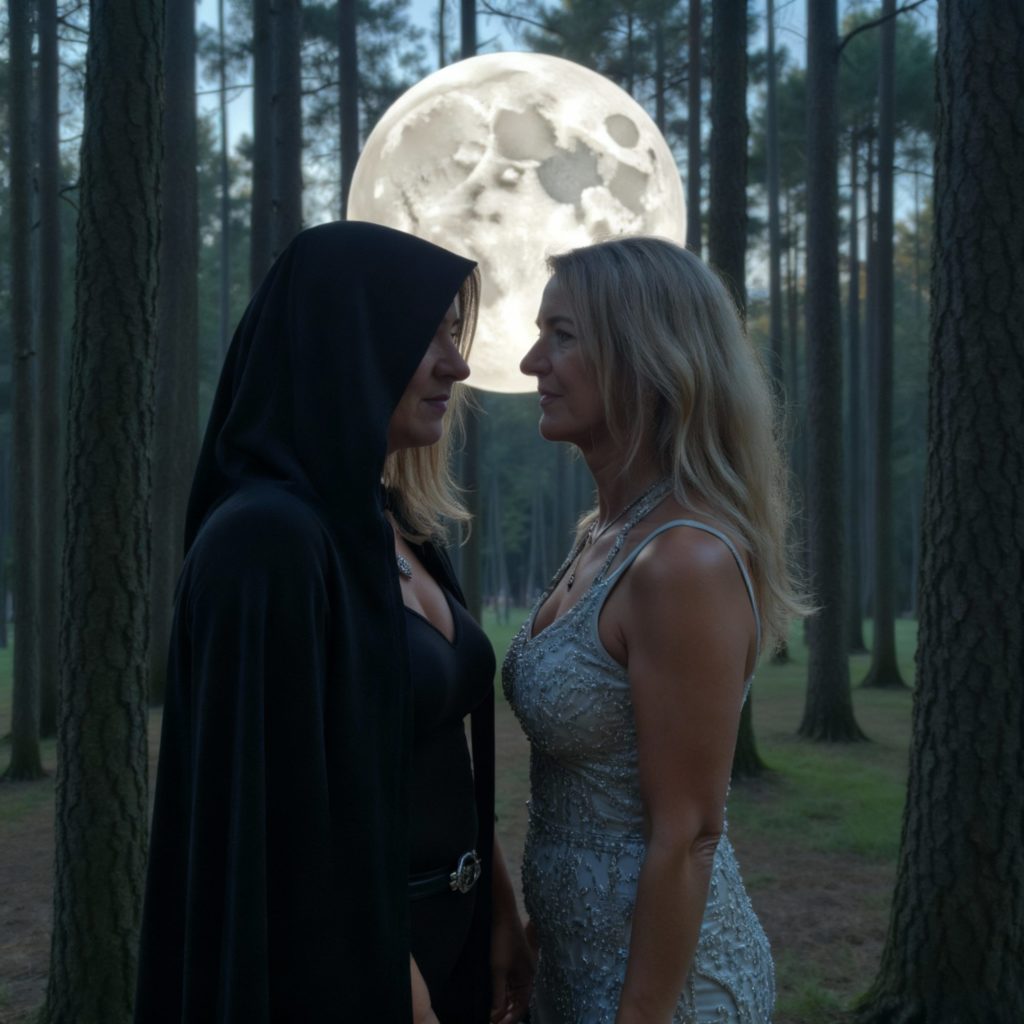 Portrait artistique d'Anouk pour explorer l'alter ego et la sécurité intérieure à travers le neurocoaching.