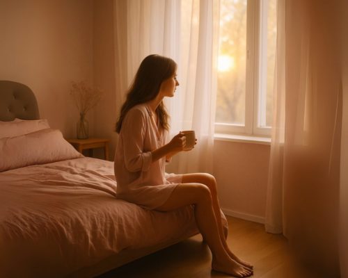 femme indécise